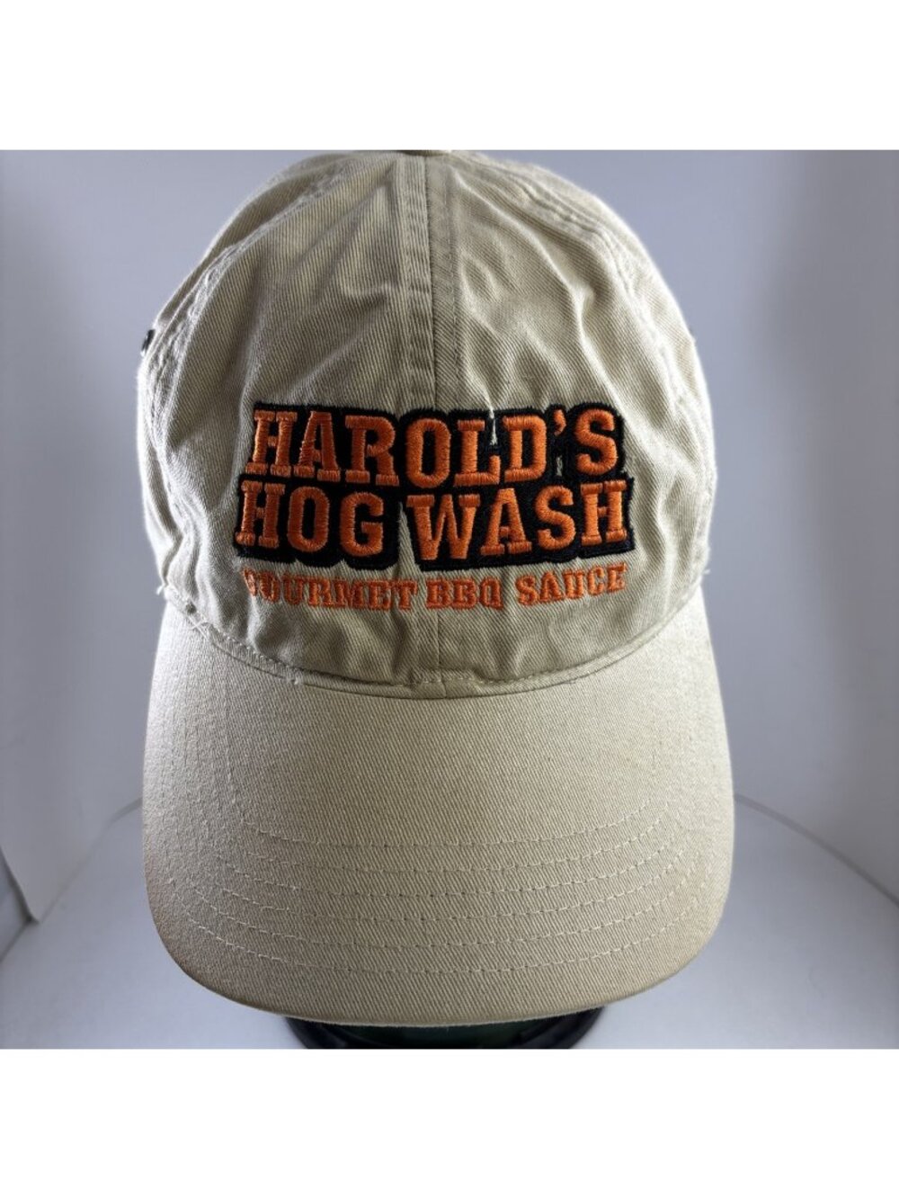 North Carolina BBQ HAROLDS HOGWASH Trucker Hat Cap Adjustable Adult One Size